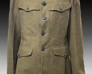 WWI US Army 4th Division 3rd Army Medical Corps Tunic Military