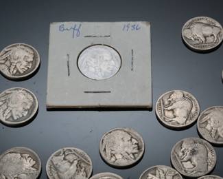 Lot of 45 US Buffalo Nickel Coins