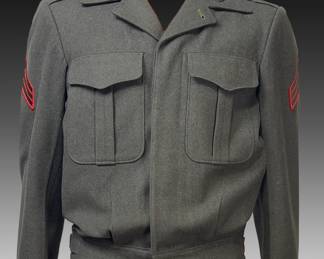 WWII US Military USMC Sergeant Jacket Dress Uniform
