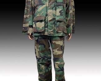Vintage 1980s US Air Force BDU Uniform Set - Senior Airman