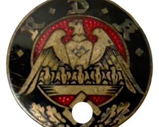 Third Reich Reichsbund der Kinderreichen (RDK) Large Families League Enameled Pin