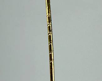 German Third Reich Era DLRG Lehrschein Instructor's Stickpin Badge, Gold Gilt (1933-1941)