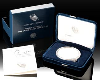 #3 2016-W American Eagle One Ounce Silver Proof Coin West Point Mint