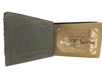 WWI German Memorial Photo Album – Bavarian Alpenkorps Jäger & Air Service Flieger – Verdun & Western Front – Named Soldier ‘Adolf’ – Rare Unit History