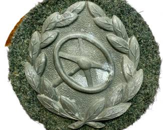 WWII German Army Driver's Proficiency Badge in Bronze - Wehrmacht Motorist Sleeve Patch