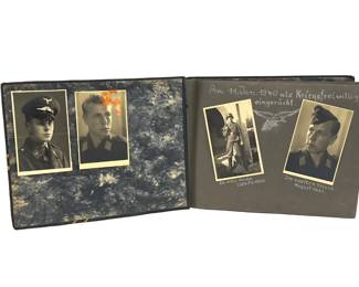WWII German Luftwaffe Album - 231 Photos - JG 27 Fighter Wing - BALKANS & RUSSIA 1941 - Detailed Captions