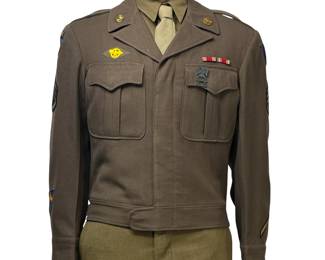 WWII US Army Air Corp Uniform Named 1504th AAF Base