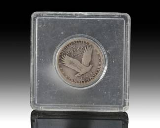 1928 US Standing Liberty Quarter Silver Coin