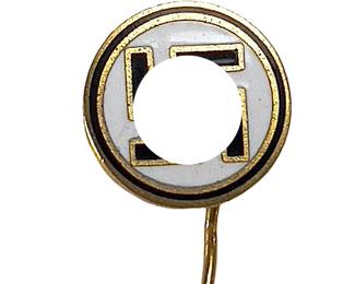 WWII German Civilian Supporter's Enameled Stick Pin