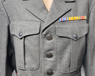 WWII USMC Service Jacket - 1944 Dated FMF-PAC Veteran Military Uniform