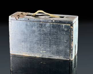 200 Round Ammo Belt 7.62x51mm in Wood Case