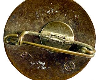 Third Reich Deutsches Jungvolk (DJ) Hitler Youth Membership Pin - RZM Marked