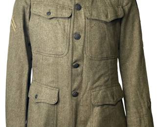 WWI US Army M1917 Doughboy Tunic - 1st Army Ordnance Corporal A.E.F.