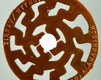 German WWII WHW Winter Relief "Sonnenrad" Tinnie - Germanic Archaeology Series