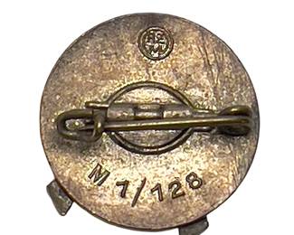 WWII German Third Reich Deutsches Jungvolk (DJ) Marksmanship Badge - RZM M1/128