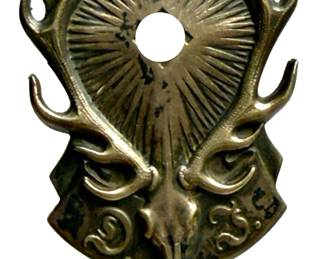 WWII Third Reich German Hunting Association (Deutsche Jägerschaft) Hat Badge