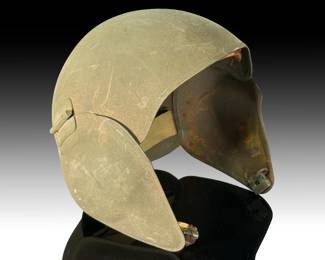 l WWII 1945 USAAF M5 Steel Flak Helmet - Late War Bomber Crew - Complete with Liner