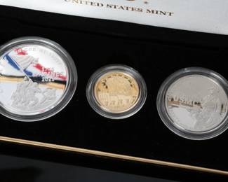 U.S. Marine Corps 250th Anniversary 2025 Three-Coin Proof Set
