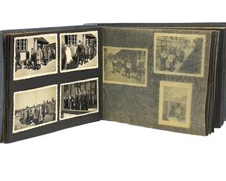 Pre-War German Wehrmacht Infantry NCO Photo Album c.1935-39, M36 Uniform, Waffenrock Wedding, M35 Stahlhelm, 70 Photos