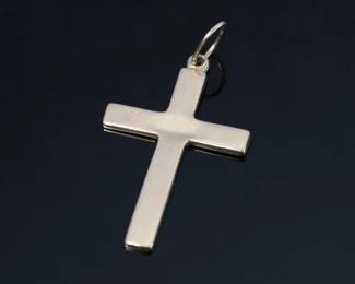 Unmarked Cross Pendant