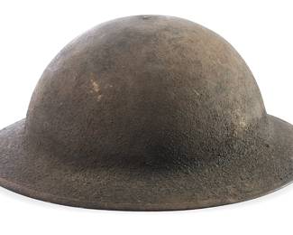 WWII British Army Mk II Brodie Combat Helmet