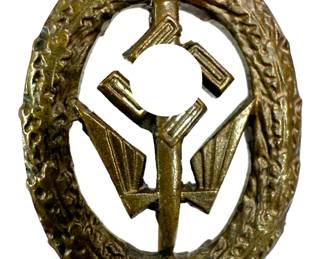 WWII German NSFK Flyers Corps Stick Pin - Third Reich Aviation Badge - GES. GESCH.