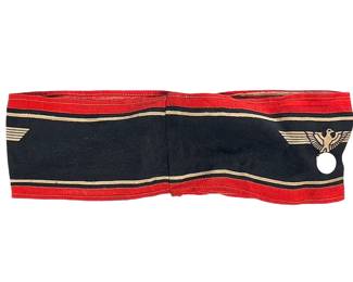 WWII German Volkssturm Wehrmacht Armband - Late War 1944-1945 Militaria