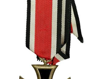 German WWII Iron Cross 2nd Class 1939 with Ribbon (EK2)