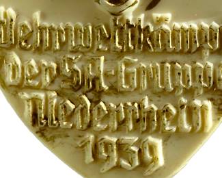 Historic 1933 German "Tag der Arbeit" May Day Tinnie Badge - First Year of Third Reich NSBO Propaganda