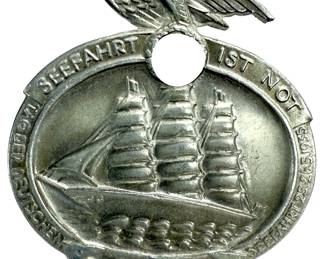 1936 German "Day of Seamanship" Tinnie - Seefahrt Ist Not - by Walgo
