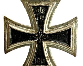 WWI German Imperial 1914 Iron Cross 2nd Class Miniature Medal (Multi-Piece Construction)