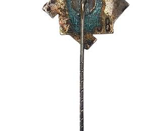 WWII German NS-HAGO Stick Pin Dated 1938 - Trades & Crafts Org. - GES. GESCH.