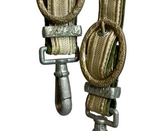 WWII German Army Officer's Deluxe Dagger Hangers - Heer Dolchgehänge