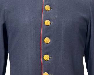 Pre-WWII US Marine Ship Detachment Dress Blue Jacket Gun Pointer 1st Class