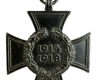 German WWI Honour Cross for Widows & Parents (Hindenburg Cross) - Maker Marked N.&H.