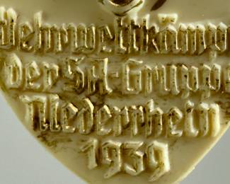 Historic 1933 German "Tag der Arbeit" May Day Tinnie Badge - First Year of Third Reich NSBO Propaganda