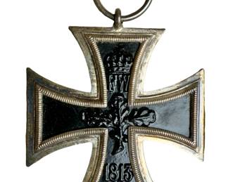 WWI Imperial German Iron Cross 2nd Class 1914 with Ribbon & Presentation Case - EK2 WW1 Prussian Military Bravery Medal