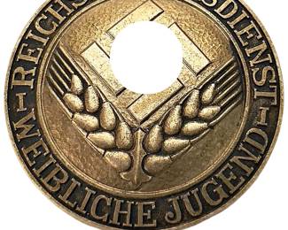 WWII German RADwJ Female Labour Service Brooch, 1938 by Assmann