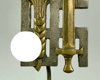 WWII German Reichsnährstand (RNST) "Blood and Soil" Stick Pin by Deschler