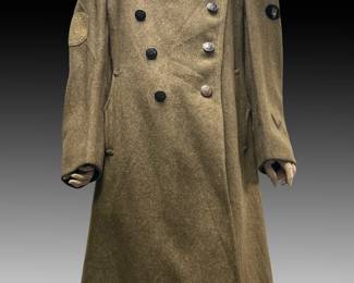 WWI US Army Musician's Overcoat - Named, John Wanamaker Military Uniform