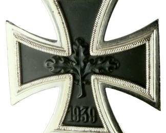 German Post-WWII 1957 Pattern Iron Cross 1st Class by Wilhelm Deumer (L/11)