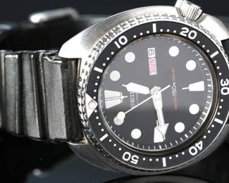 1984 Vintage Seiko Turtle Dive Watch 6309-7049 Automatic 17j Movement