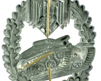 German WWII Panzer Assault Badge