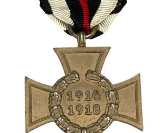 German WWI Cross of Honor for Non-Combatants (Hindenburg Cross)
