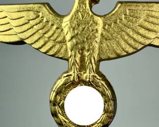 German WWII Third Reich Kriegsmarine Officer's Breast Eagle for White Summer Tunic