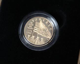 U.S. Marine Corps 250th Anniversary 2025 Proof Five-Dollar Gold Coin