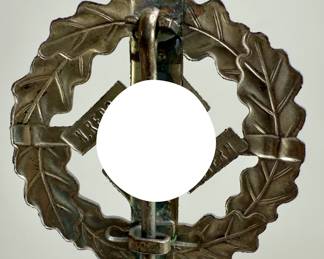 Pre-1939 German SA Sports Badge in Silver by W. Redo