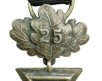 Imperial German 1870 Iron Cross 2nd Class with "25" Jubilee Clasp (EK2)