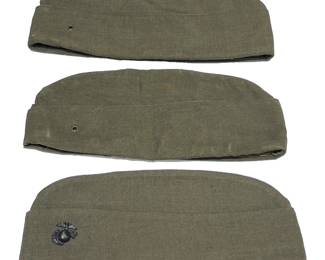 Lot of 3 US Marine Garrison Hats