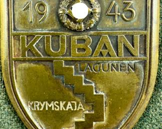 WWII German Kuban Campaign Shield for the Army (Heer)